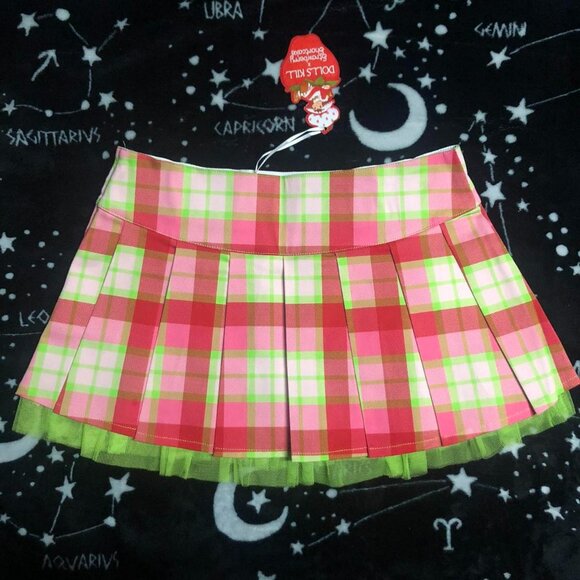Dolls Kill For Fun's Sake Plaid Skirt - Picture 4 of 5